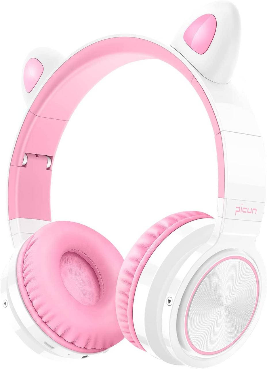 Беспроводные детские наушники с ушками Picun Lucky Cat С01 White-Pink, Розовый
Беспроводные детские наушники с ушками Picun Lucky Cat С01 White-Pink, Розовый