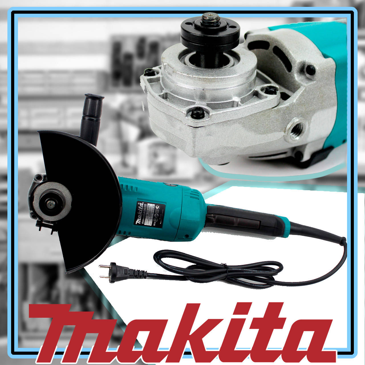 Угловая шлифовальная машина Makita GA 9020 230 мм Мощная болгарка Макита 230 Угловая шлифмашина УШМ
Угловая шлифовальная машина Makita GA 9020 230 мм Мощная болгарка Макита 230 Угловая шлифмашина УШМ