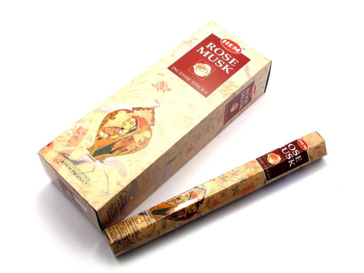 Ароматные палочки Rose Musk (Роза Мускус) (Hem) (20 палочек/уп) шестигранник
Ароматные палочки Rose Musk (Роза Мускус) (Hem) (20 палочек/уп) шестигранник