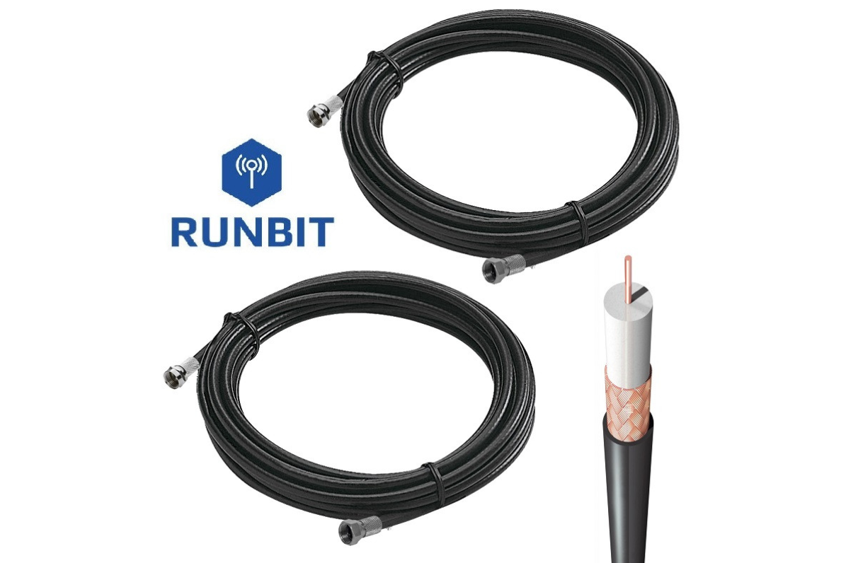Коаксиальный кабель RunBit 3D-FB для 3G 4G антенн MIMO с низким затуханием сигнала (премиум) 2шт
Коаксиальный кабель RunBit 3D-FB для 3G 4G антенн MIMO с низким затуханием сигнала (премиум) 2шт