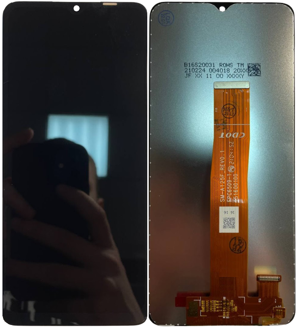 Дисплей Samsung A125F Galaxy A12/M127F тачскрин модуль черный отличный SM-A125F_REV0.1 FPC6509-1
Дисплей Samsung A125F Galaxy A12/M127F тачскрин модуль черный отличный SM-A125F_REV0.1 FPC6509-1