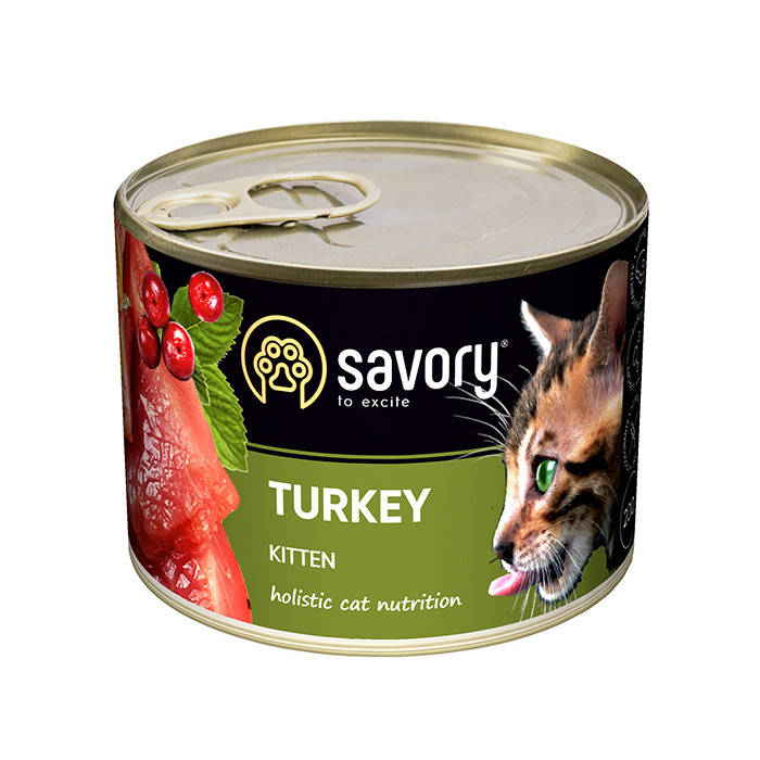 Savory Cat Can Kitten Turkey консерва для котят с индейкой 100 г 200 г, Для котят, Холистик, Повседневный, Чехия, Консерва
Savory Cat Can Kitten Turkey консерва для котят с индейкой 100 г 200 г, Для котят, Холистик, Повседневный, Чехия, Консерва