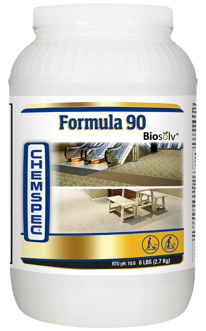 Чистящее средство в порошке для мебели и ковров Формула 90 (Formula 90 powder) 2,7 кг.
Чистящее средство в порошке для мебели и ковров Формула 90 (Formula 90 powder) 2,7 кг.
