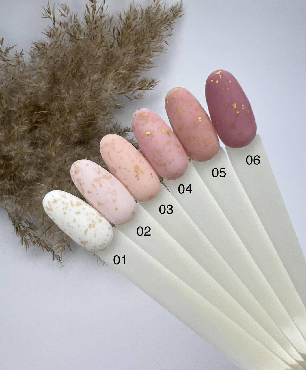 Камуфляжная база для маникюра Afine Base Uno/ Уно с золотыми хлопьями потали, 12ml 04
Камуфляжная база для маникюра Afine Base Uno/ Уно с золотыми хлопьями потали, 12ml 04