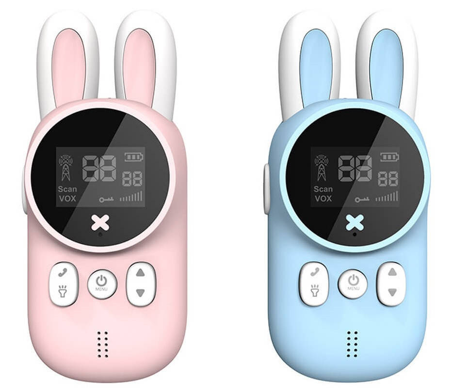 Рації дитячі на батарейках із ліхтариком Children`s Rabbit Walkie Talkie Blue&Pink, Разные цвета
Рації дитячі на батарейках із ліхтариком Children`s Rabbit Walkie Talkie Blue&Pink, Разные цвета