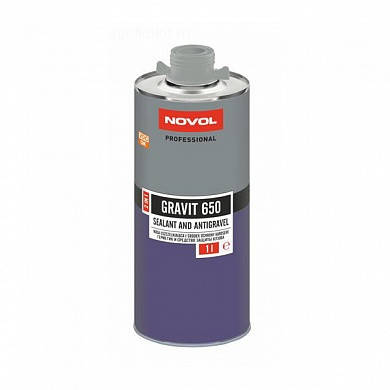 NOVOL Антигравий - герметик GRAVIT 650 HS, 1л. 
NOVOL Антигравий - герметик GRAVIT 650 HS, 1л.