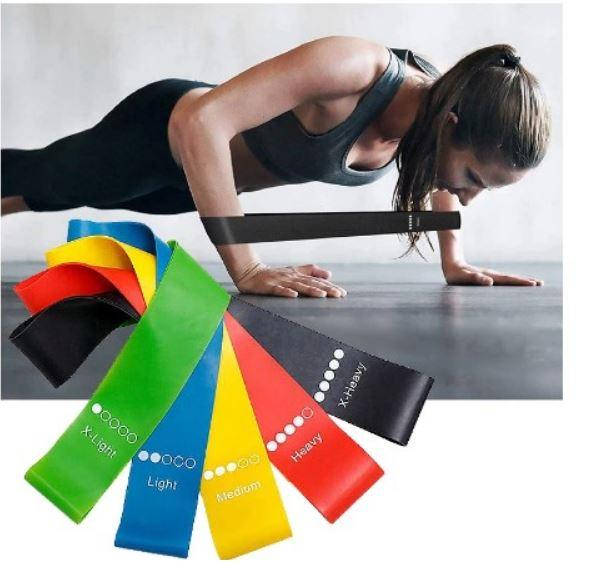 Резинки для фитнеса комплект Fitness Loop Bands набор из 5 штук с чехлом (лента эспандер эластичная)
Резинки для фитнеса комплект Fitness Loop Bands набор из 5 штук с чехлом (лента эспандер эластичная)