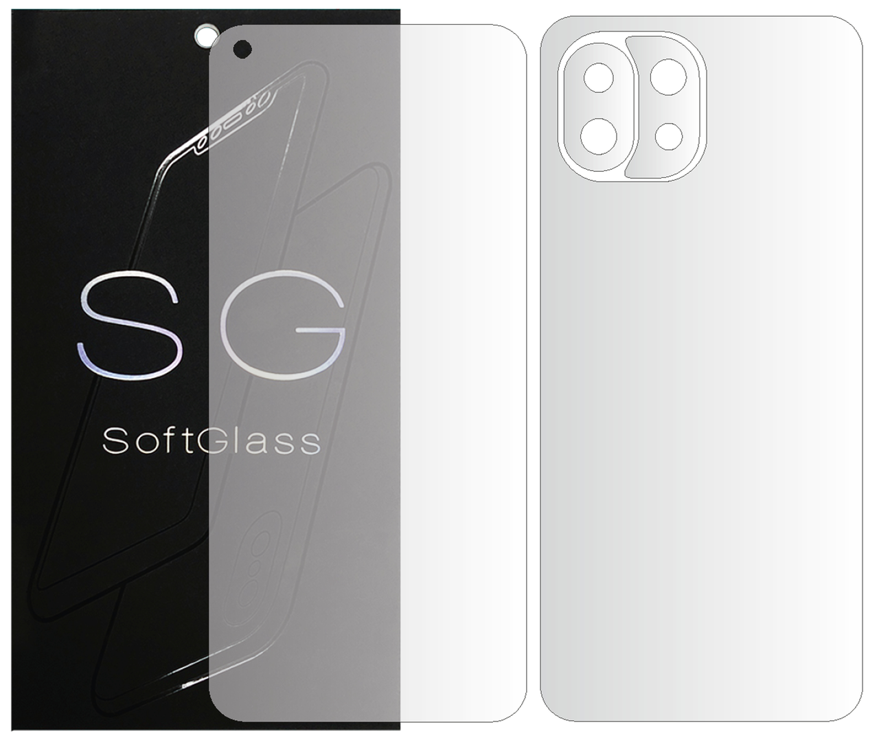 Полиуретановая пленка Xiaomi mi 11 Lite Комплект: для Передней и Задней панели SoftGlass, Прозрачный
Полиуретановая пленка Xiaomi mi 11 Lite Комплект: для Передней и Задней панели SoftGlass, Прозрачный