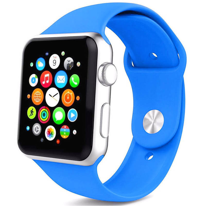 Силиконовый ремешок на Apple Watch 42mm / Apple Watch 44mm / Эпл Вотч 42 мм / Эпл Вотч 44 мм Синий / Blue
Силиконовый ремешок на Apple Watch 42mm / Apple Watch 44mm / Эпл Вотч 42 мм / Эпл Вотч 44 мм Синий / Blue