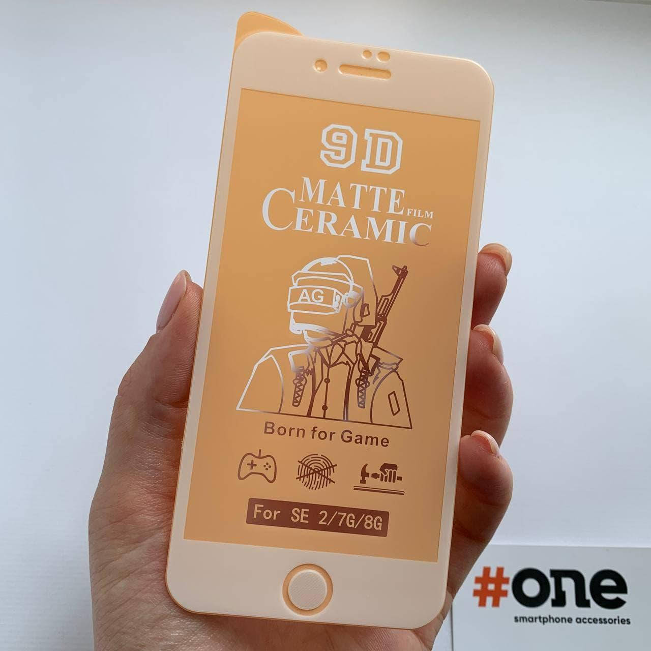 МАТОВАЯ пленка для iPhone 8 керамическая гибкая пленка на экран айфон 8 белая CRM, Белый
МАТОВАЯ пленка для iPhone 8 керамическая гибкая пленка на экран айфон 8 белая CRM, Белый