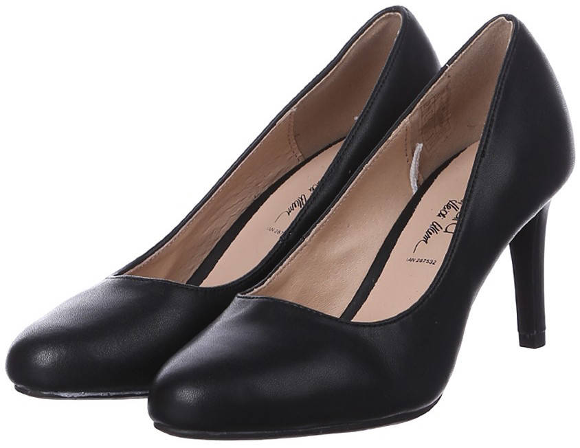 Туфли классические кожаные женские на шпильке Esmara, Черный
Туфли классические кожаные женские на шпильке Esmara, Черный