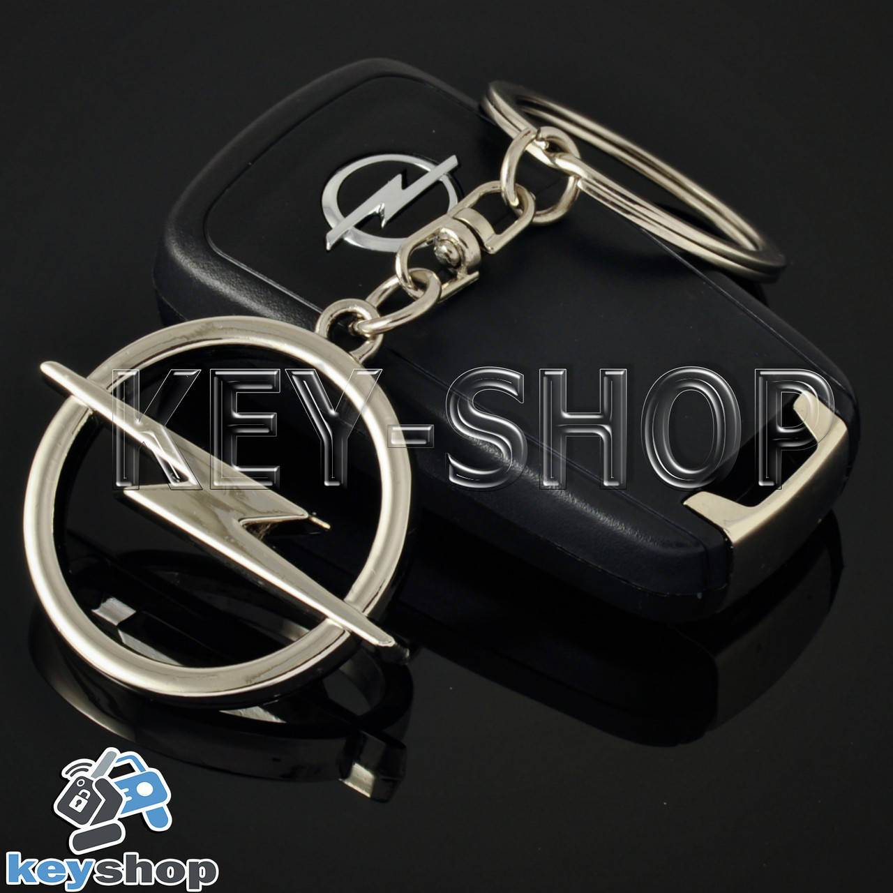 Брелок для авто ключей Опель (Opel) металлический
Брелок для авто ключей Опель (Opel) металлический