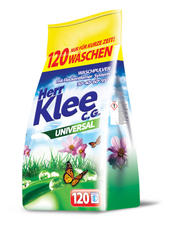 Стиральный порошок универсальный Herr Klee 10 кг 
Стиральный порошок универсальный Herr Klee 10 кг