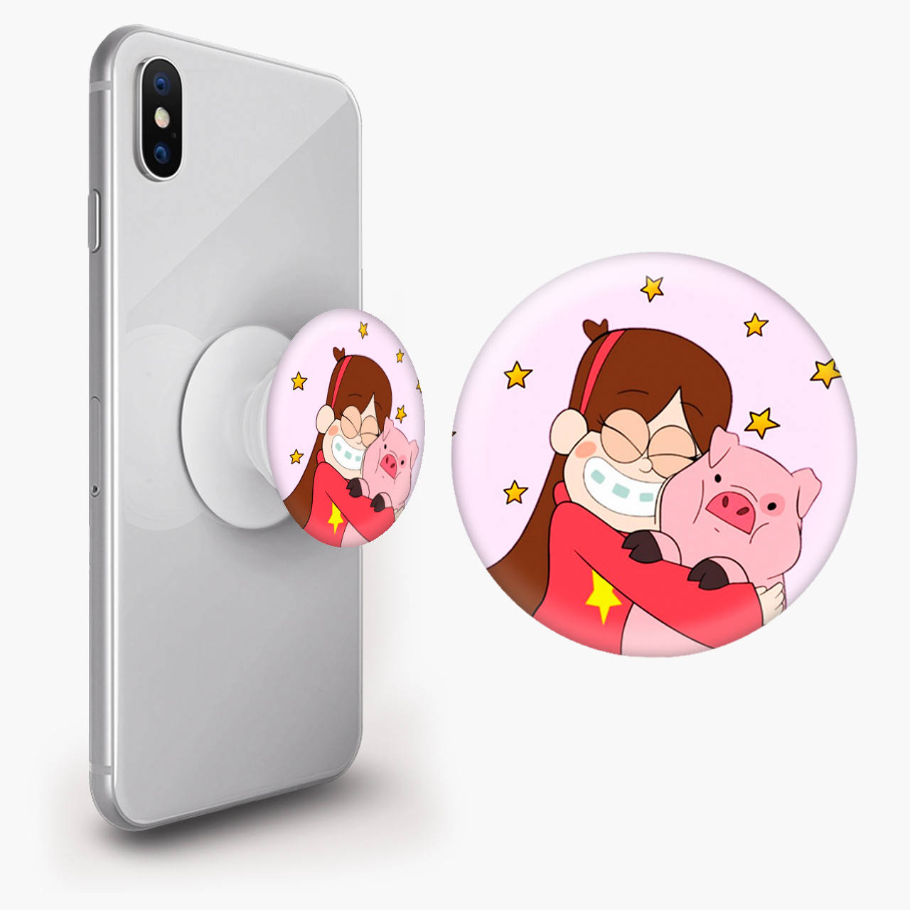 Попсокет (Popsockets) держатель для смартфона Мейбл Пайнс и Пухля Гравити Фолз (Mabel Pines and Waddles, Белый
Попсокет (Popsockets) держатель для смартфона Мейбл Пайнс и Пухля Гравити Фолз (Mabel Pines and Waddles, Белый
