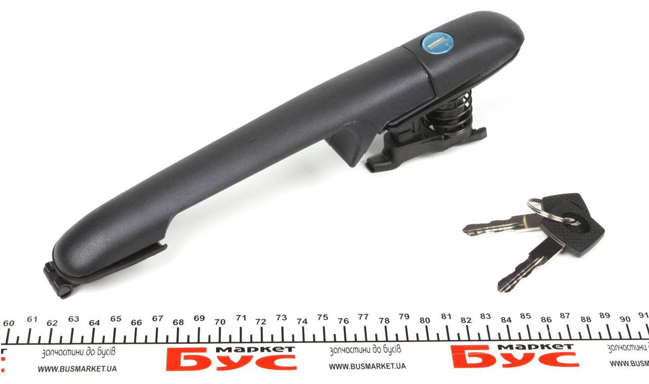 Ручка двери (боковой/снаружи) MB Sprinter/VW LT 96-06 (9017600459) (с серцевиной и ключами)
Ручка двери (боковой/снаружи) MB Sprinter/VW LT 96-06 (9017600459) (с серцевиной и ключами)