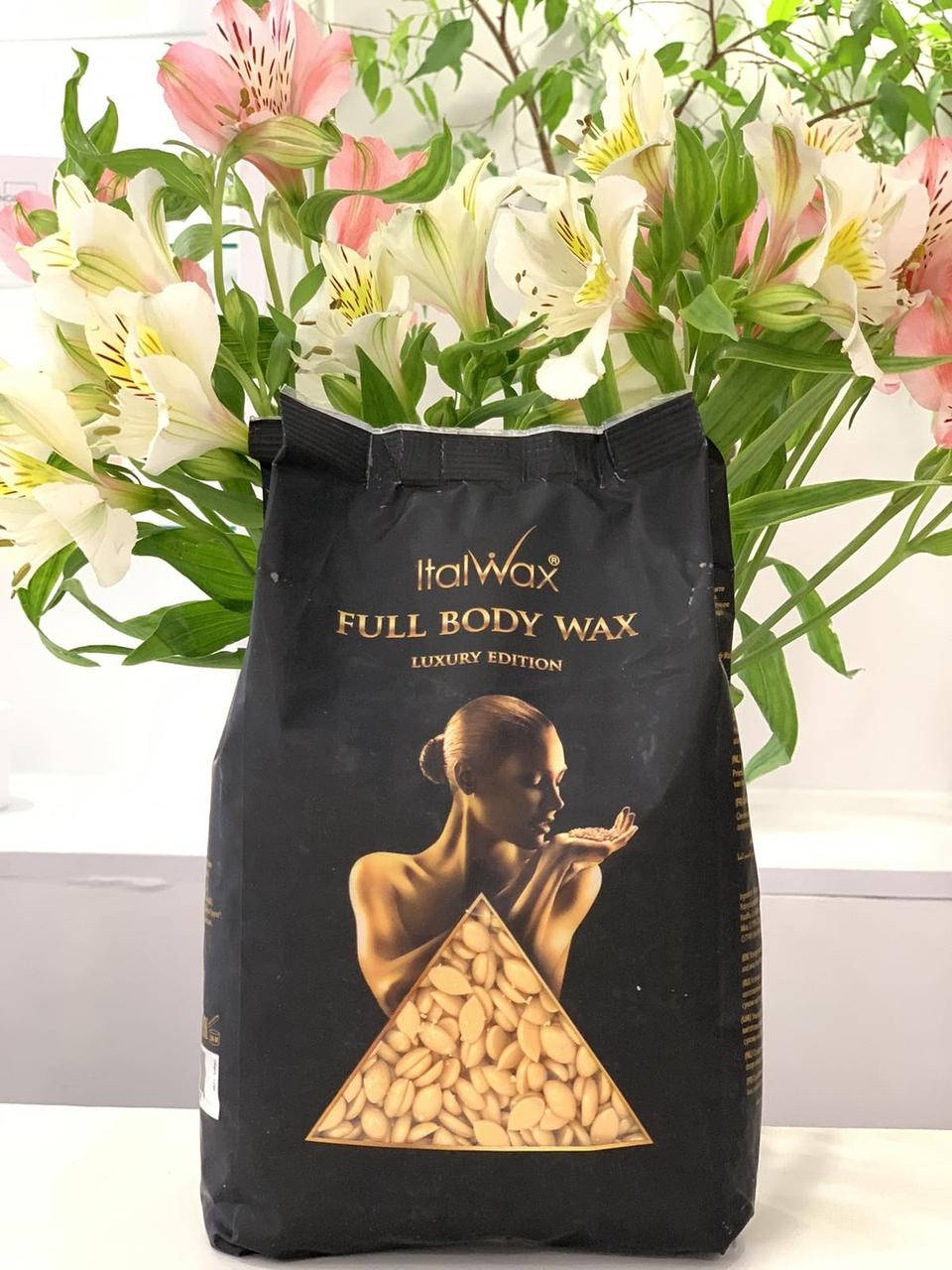 Гарячий плівковий віск Full Body Wax Фулл Боді Преміум класу в гранулах Italwax для депілляції 1 кг
Гарячий плівковий віск Full Body Wax Фулл Боді Преміум класу в гранулах Italwax для депілляції 1 кг