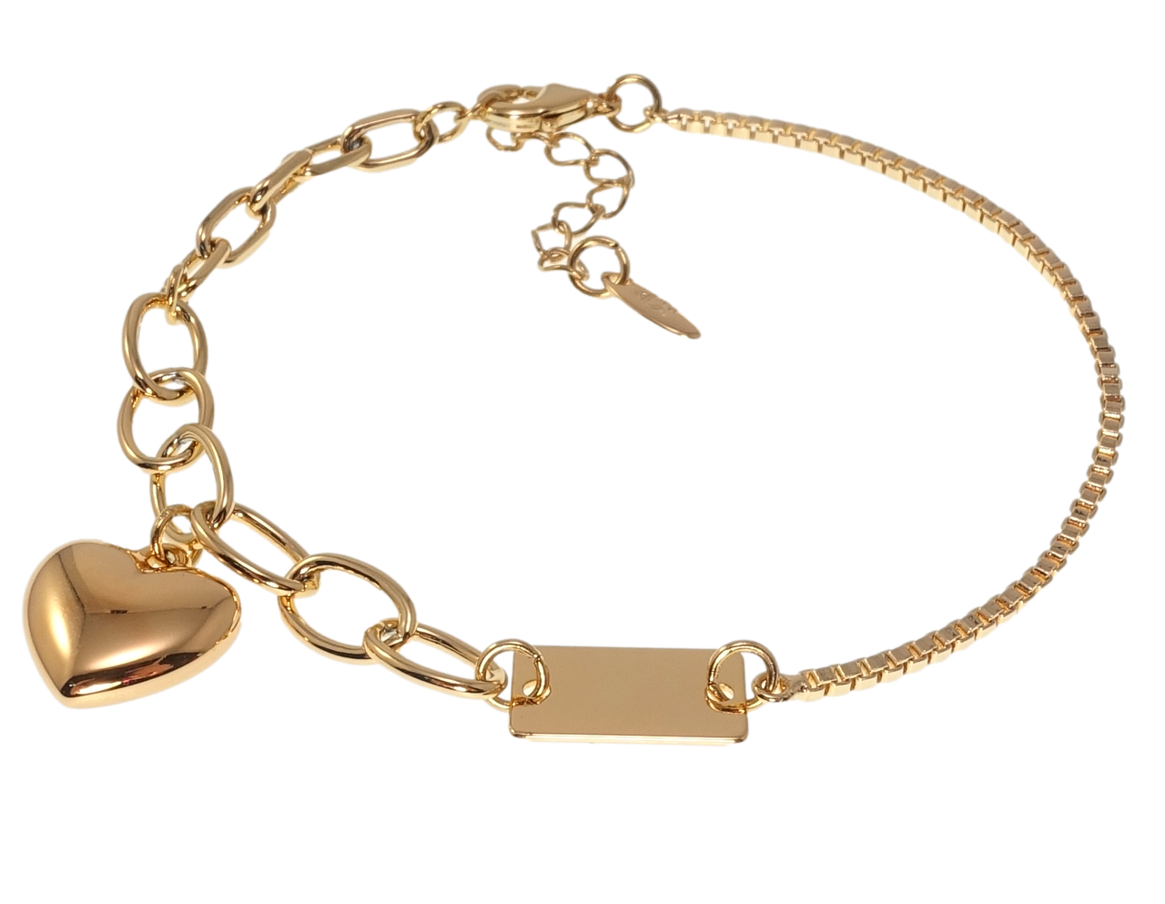 Браслет Xuping Позолота 18K "Комбинированное плетение с подвеской" длина с доп.цепочкой 17,5-20,5см х 2-6мм
Браслет Xuping Позолота 18K "Комбинированное плетение с подвеской" длина с доп.цепочкой 17,5-20,5см х 2-6мм