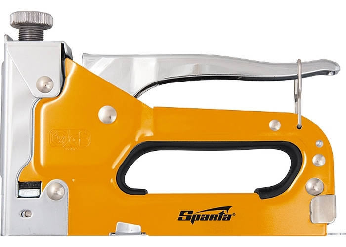 Степлер мебельный регулируемый, со скобами 200шт., Тип скобы 53, 6-14мм // SPARTA 42002
Степлер мебельный регулируемый, со скобами 200шт., Тип скобы 53, 6-14мм // SPARTA 42002