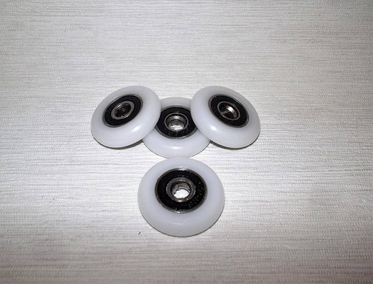 Колесо для душевой кабины 25мм, Белый
Колесо для душевой кабины 25мм, Белый