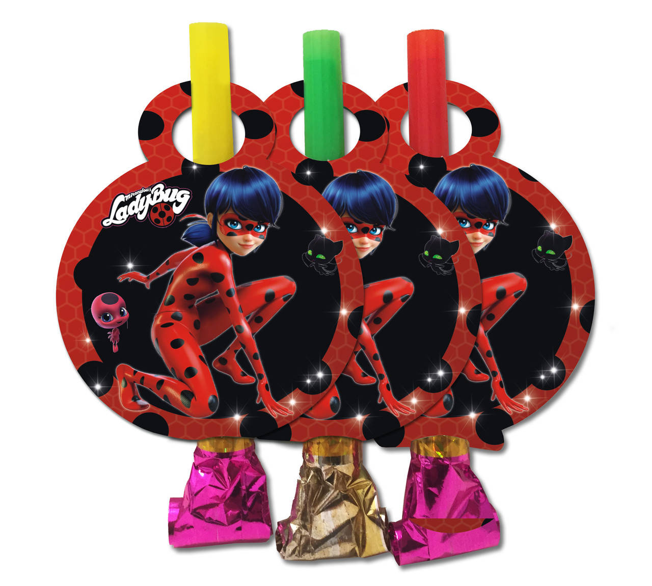 Язычок гудок карнавальный " Леди Баг ", 6 шт. в уп.
Язычок гудок карнавальный " Леди Баг ", 6 шт. в уп.