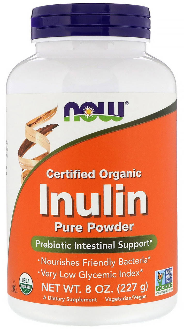 Пребиотик Now Foods - Inulin Pure Powder (227 грамм)
Пребиотик Now Foods - Inulin Pure Powder (227 грамм)