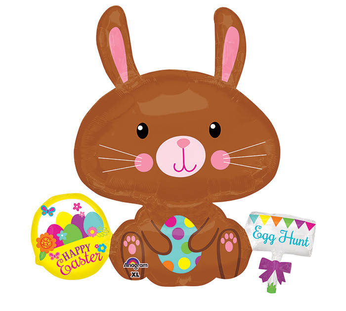 А 29" Jumbo Easter Bunny with Spotted Egg Balloon. Шар фольгированный Пасхальный кролик, Разные цвета
А 29" Jumbo Easter Bunny with Spotted Egg Balloon. Шар фольгированный Пасхальный кролик, Разные цвета