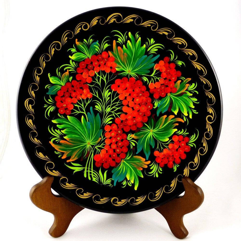 Деревянная расписная тарелка, петриковка Цветы М-18
Деревянная расписная тарелка, петриковка Цветы М-18