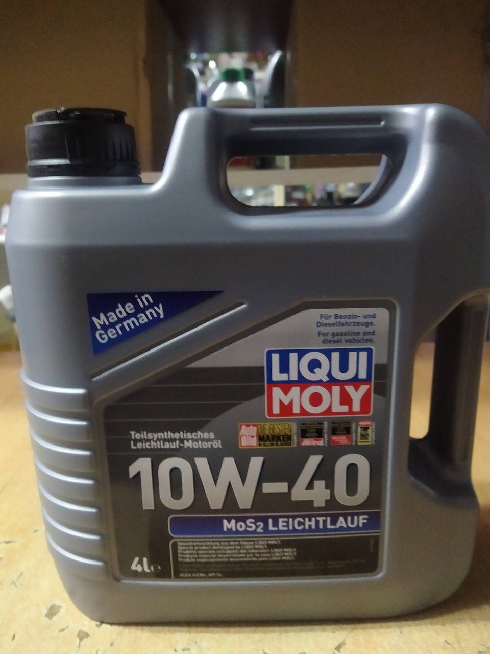 Полусинтетическое моторное масло LIQUI MOLY MoS2 Leichtlauf 10W-40 4л. - производства Германии
Полусинтетическое моторное масло LIQUI MOLY MoS2 Leichtlauf 10W-40 4л. - производства Германии