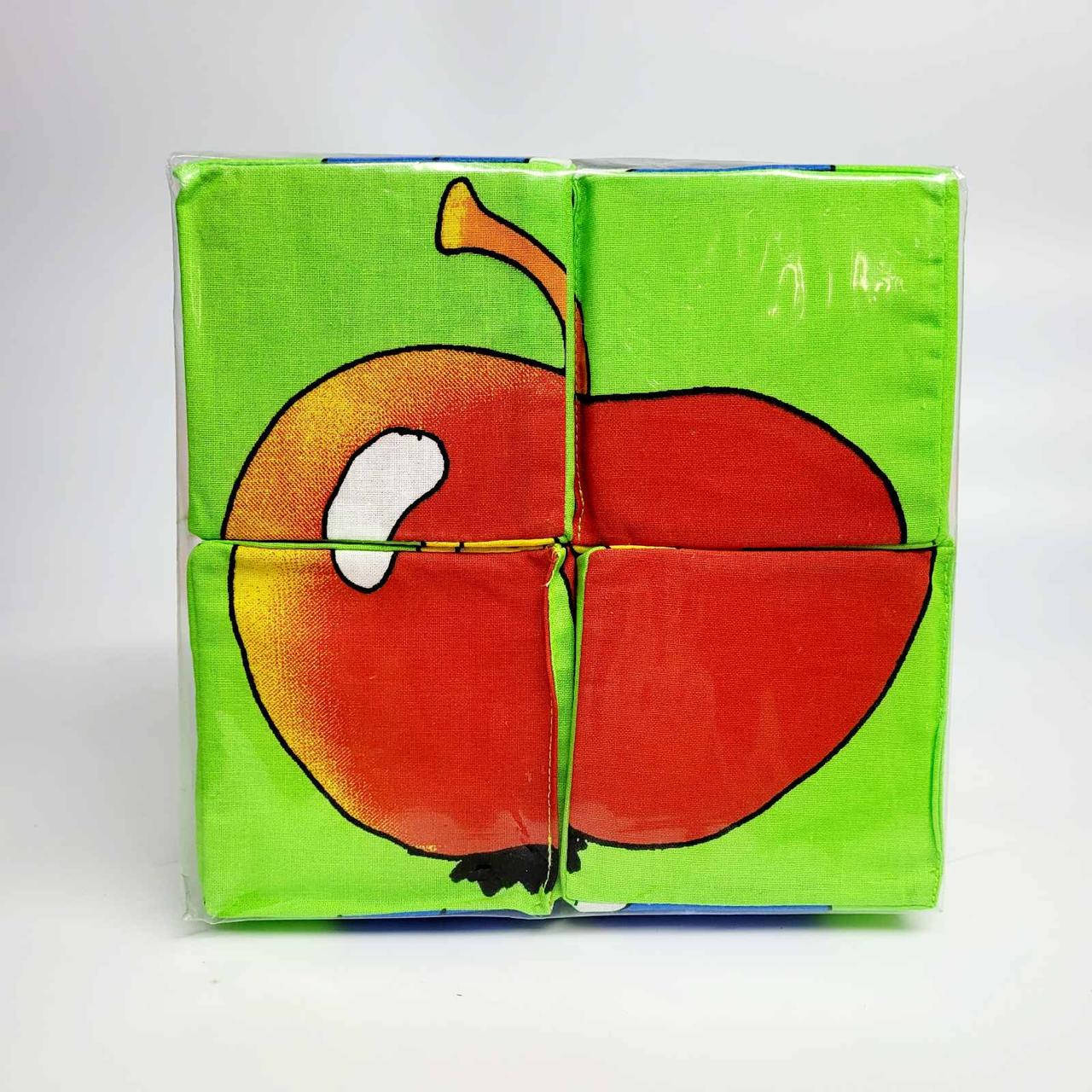 Мягкие кубики "Фрукты"
Мягкие кубики "Фрукты"