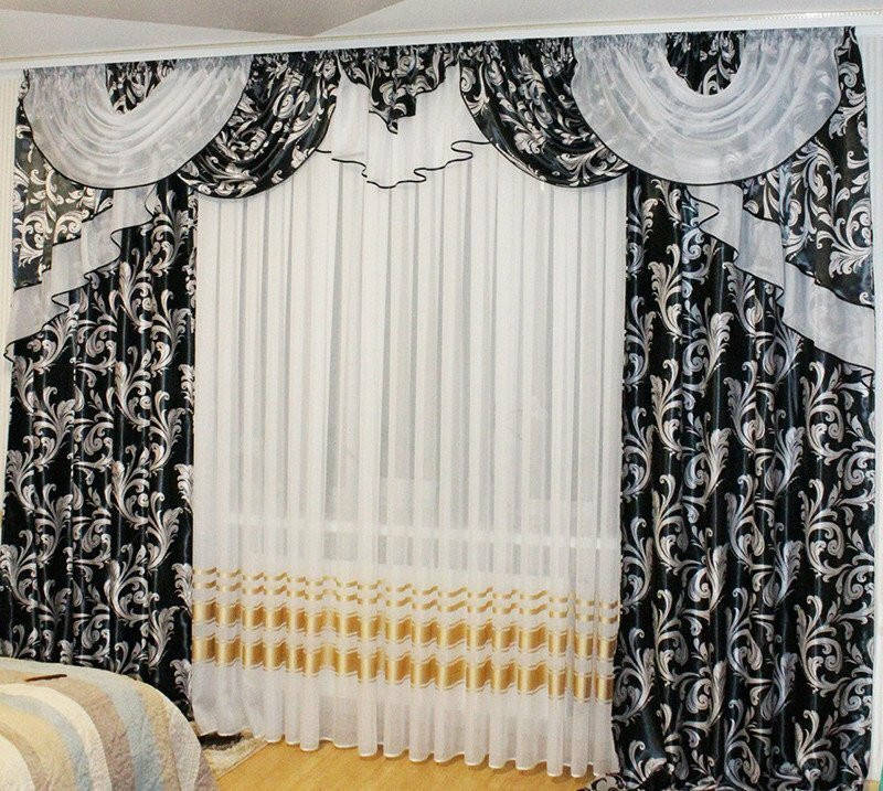 Готовые шторы с ламбрекеном "Блэкаут" для гостиной, спальни Ширина 2.5м-3.5м высота 2.7 м, Разные цвета
Готовые шторы с ламбрекеном "Блэкаут" для гостиной, спальни Ширина 2.5м-3.5м высота 2.7 м, Разные цвета