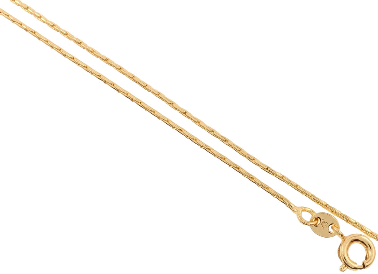 Цепочка M&L желтый оттенок "Плетение Склоченное в круг" длина 45см х 1мм
Цепочка M&L желтый оттенок "Плетение Склоченное в круг" длина 45см х 1мм