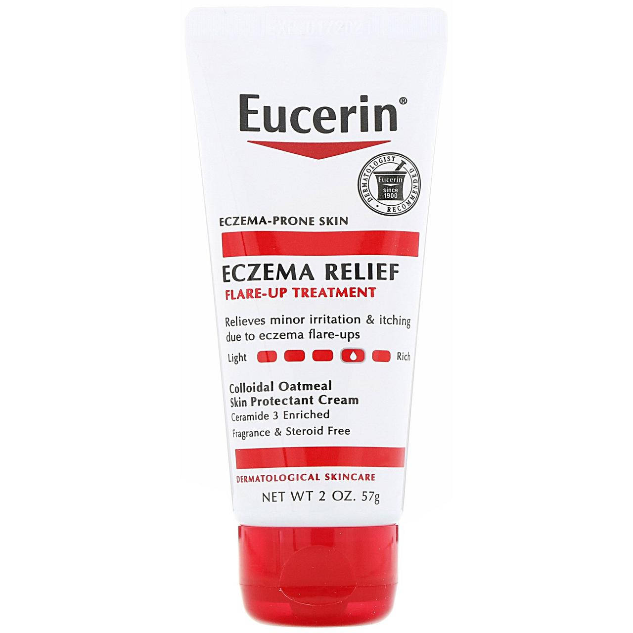 Eucerin, Средство для лечения экземы в период обострений, 57 г (2 унции), официальный сайт, EUC-01465
Eucerin, Средство для лечения экземы в период обострений, 57 г (2 унции), официальный сайт, EUC-01465