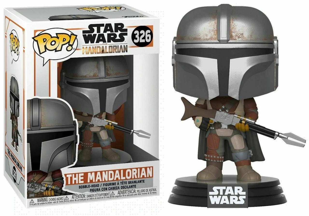 Фигурка Funko Pop Фанко Поп Star Wars The Mandalorian Звёздные войны Мандалорец 10 см Movies SW TM 326
Фигурка Funko Pop Фанко Поп Star Wars The Mandalorian Звёздные войны Мандалорец 10 см Movies SW TM 326