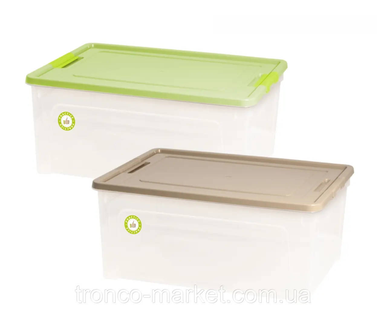 Контейнер "Smart Box" "Practice" с зажимом 0,175л, 12*8*4см
