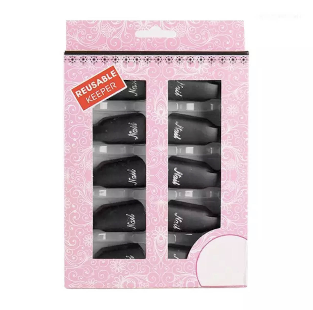 Зажим-клипса для снятия гель лака (упаковка - 10 шт.) Черный
Зажим-клипса для снятия гель лака (упаковка - 10 шт.) Черный