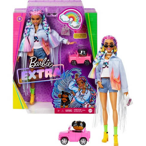 Barbie Кукла Барби Экстра Стильная Модница в джинсовой куртке - Barbie Extra Style GRN29
Barbie Кукла Барби Экстра Стильная Модница в джинсовой куртке - Barbie Extra Style GRN29