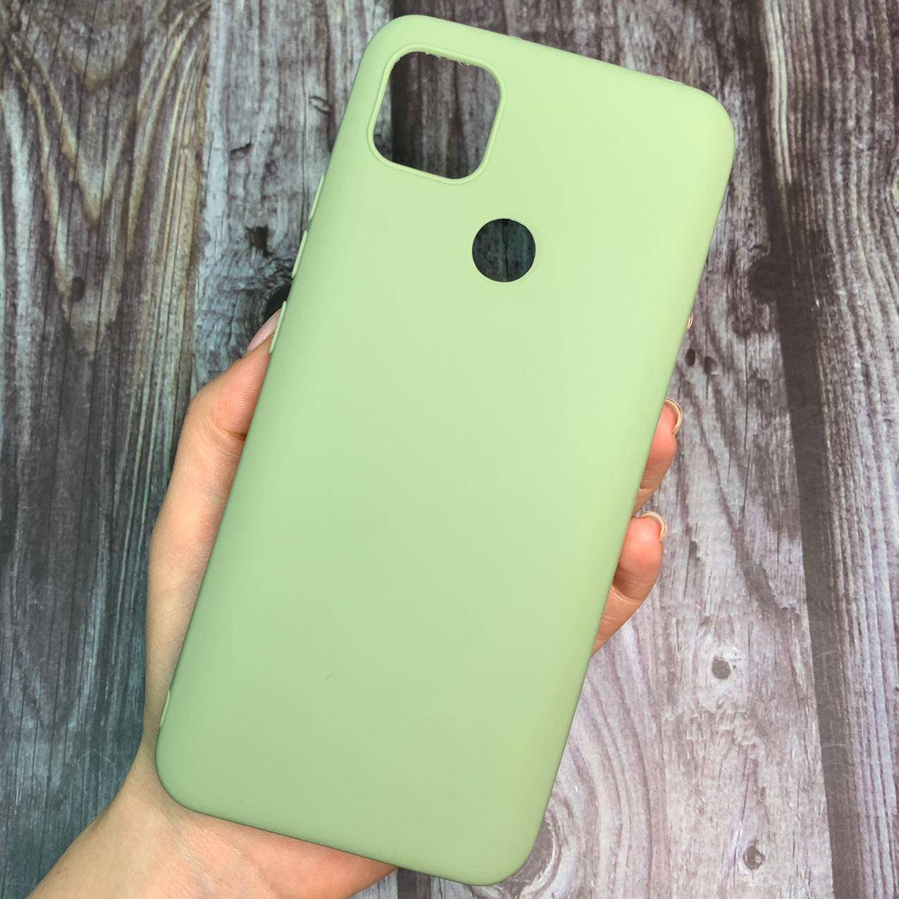 Чехол для Xiaomi Redmi 10A матовый однотонный чехол на телефон сяоми редми 10а фисташковый Plain
Чехол для Xiaomi Redmi 10A матовый однотонный чехол на телефон сяоми редми 10а фисташковый Plain