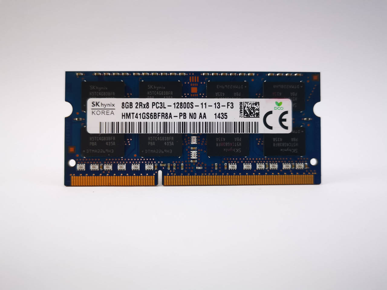Оперативная память для ноутбука SODIMM SK hynix DDR3L 8Gb 1600MHz PC3L-12800S (HMT41GS6BFR8A-PB) Б/У
Оперативная память для ноутбука SODIMM SK hynix DDR3L 8Gb 1600MHz PC3L-12800S (HMT41GS6BFR8A-PB) Б/У