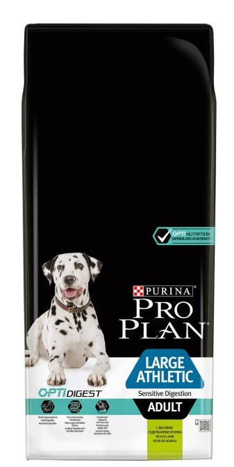 Purina Pro Plan Adult Large Athletic OptiDigest 14кг - корм для собак крупных пород с ягненком
Purina Pro Plan Adult Large Athletic OptiDigest 14кг - корм для собак крупных пород с ягненком