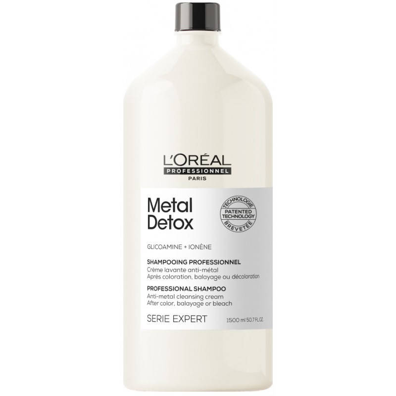 Шампунь против металлических накоплений в волосах L'Oreal Professionnel Serie Expert Metal Detox
Шампунь против металлических накоплений в волосах L'Oreal Professionnel Serie Expert Metal Detox