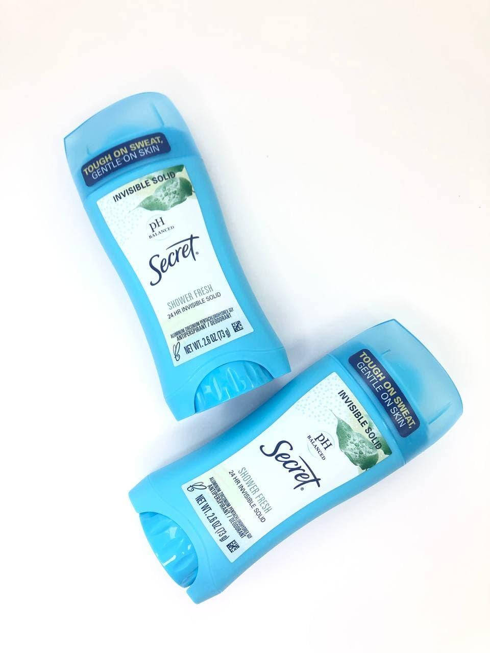 Антиперспирант Secret Shower Fresh Invisible Solid Deodorant
