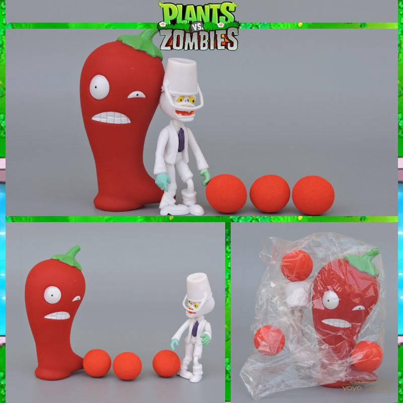Растения против зомби | Plants vs Zombies Игровой набор №34 Перец Чили (Растения стреляют шариками)
Растения против зомби | Plants vs Zombies Игровой набор №34 Перец Чили (Растения стреляют шариками)
