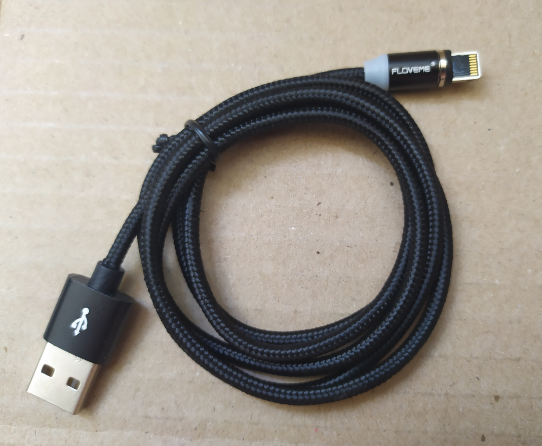 Магнитный кабель зарядка Floveme с коннектором Iphone Apple Lightning светодиодный индикатор 2.1 A качество, Черный
Магнитный кабель зарядка Floveme с коннектором Iphone Apple Lightning светодиодный индикатор 2.1 A качество, Черный