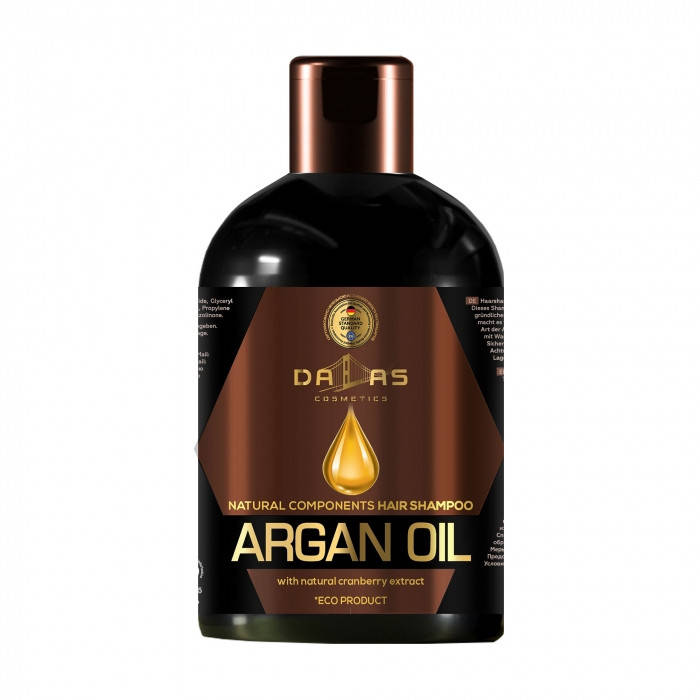 Шампунь для волос Dallas Cosmetics Argan Oil с натуральным экстрактом клюквы и аргановым маслом, 1 л
Шампунь для волос Dallas Cosmetics Argan Oil с натуральным экстрактом клюквы и аргановым маслом, 1 л