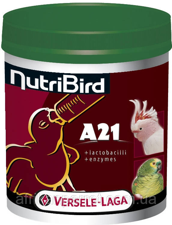 Versele-Laga NutriBird A21 For Baby Birds суміш для ручного вигодовування з першого дня життя
Versele-Laga NutriBird A21 For Baby Birds суміш для ручного вигодовування з першого дня життя