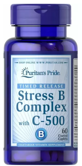 Комплекс В - стресс с витамином С, Stress Vitamin B-Complex, Puritan's Pride, 60 капсул (PTP-10332)
Комплекс В - стресс с витамином С, Stress Vitamin B-Complex, Puritan's Pride, 60 капсул (PTP-10332)