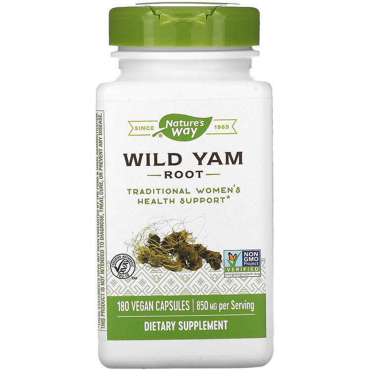 Корень дикого ямса Nature's Way "Wild Yam Root" для поддержки женского здоровья, 850 мг (180 капсул)
Корень дикого ямса Nature's Way "Wild Yam Root" для поддержки женского здоровья, 850 мг (180 капсул)