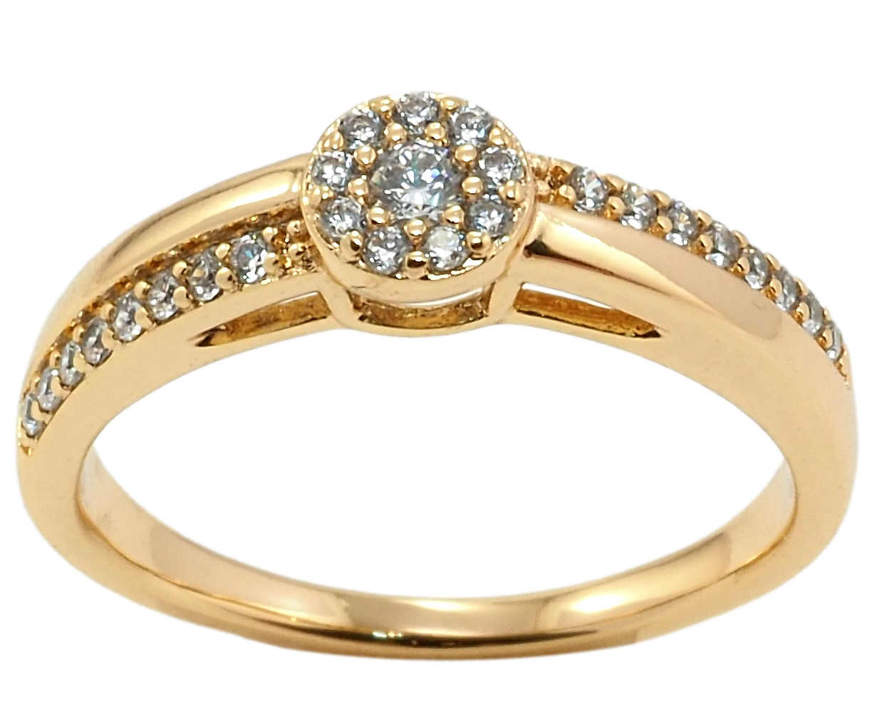 Кольцо Xuping Позолота 18K "Инкрустация цирконием" р.17,17.5,18,18.5,19.5
Кольцо Xuping Позолота 18K "Инкрустация цирконием" р.17,17.5,18,18.5,19.5