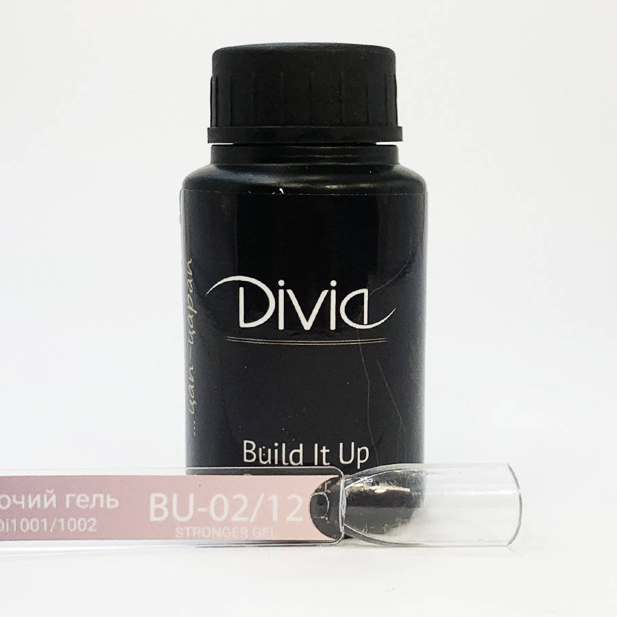 Divia Укрепляющий и моделирующий гель Build It Up Gel (BU22 - Stronger Gel, прозрачный), 30 мл
Divia Укрепляющий и моделирующий гель Build It Up Gel (BU22 - Stronger Gel, прозрачный), 30 мл
