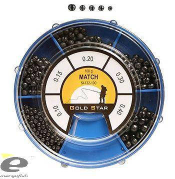 Набор грузил дробь Energofish Gold Star Competition Match 150 г (54132150) 
Набор грузил дробь Energofish Gold Star Competition Match 150 г (54132150)